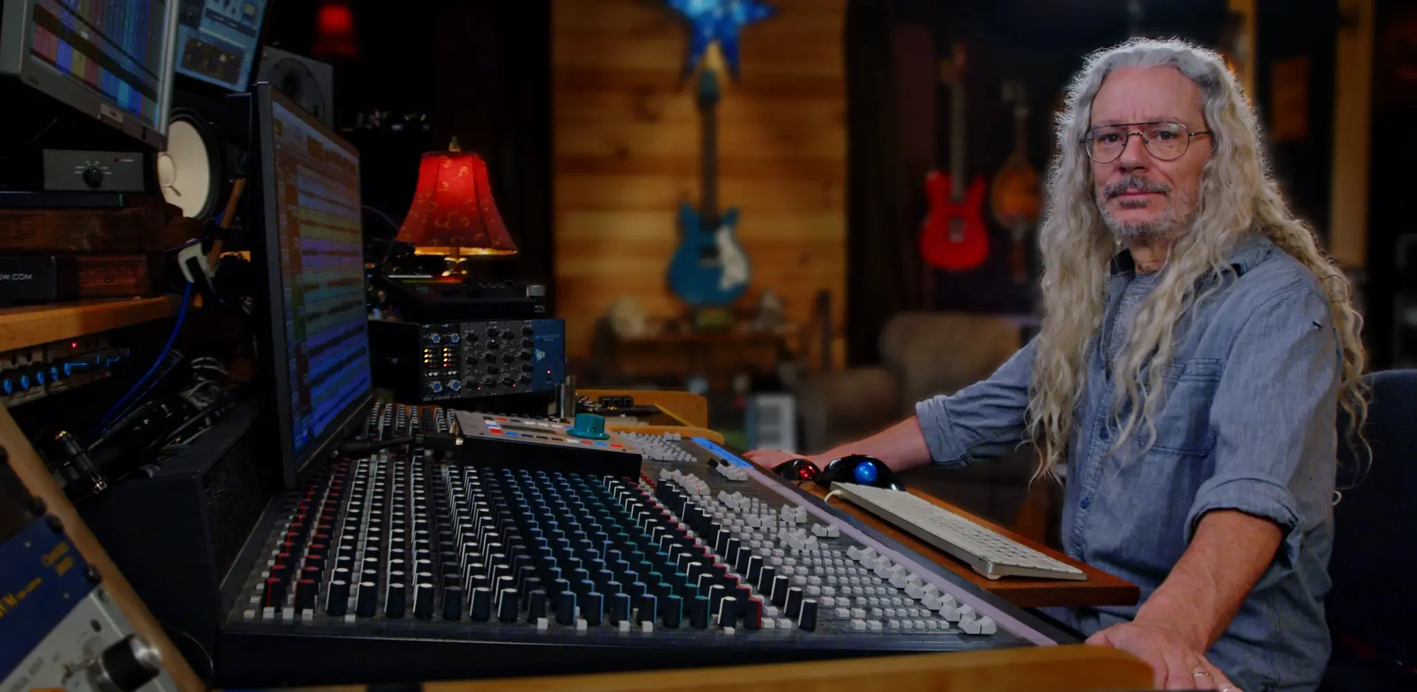 Billy in his studio.