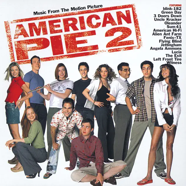 American Pie 2 Soundtrack album cover.
