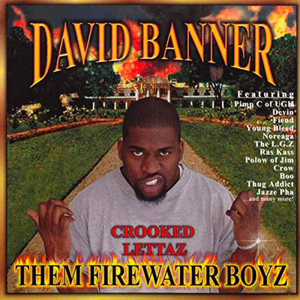 Them Firewater Boyz by David Banner album cover.